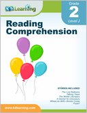 Reading Comprehension Workbooks for Grade 2