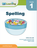 Spelling Workbook for Grade 1