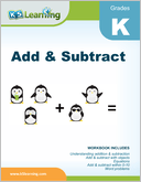 Add & Subtract Workbook for Preschool and Kindergarten