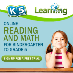 K5 Learning - online Reading and Math for kindergarten to grade 5 - signup for a free trial