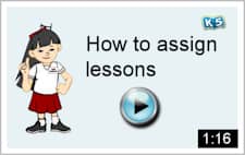 Video tutorial - how to assign lessons Video: How to assign a lesson
