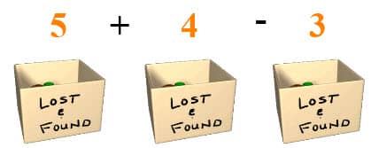 lost and found math word problem
