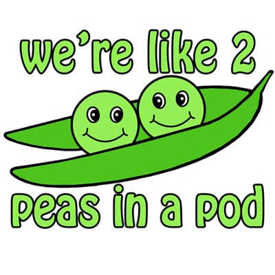 two peas