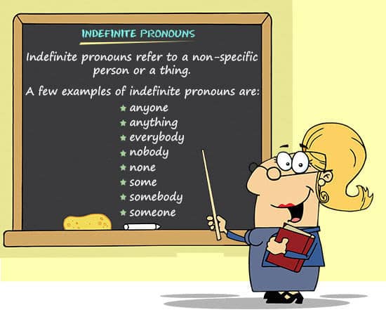 singular indefinite pronouns