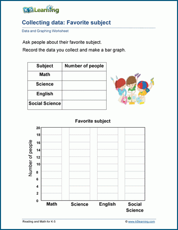 Data collection worksheet