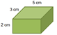 Volume of rectangular prism example