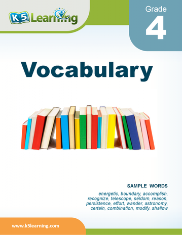 grade 4 vocabulary book