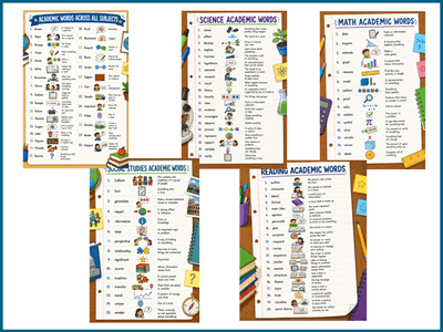 The 100 Most Important Academic Words for Elementary School Kids