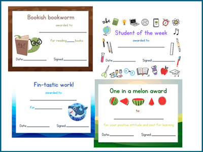 Awards and certificates