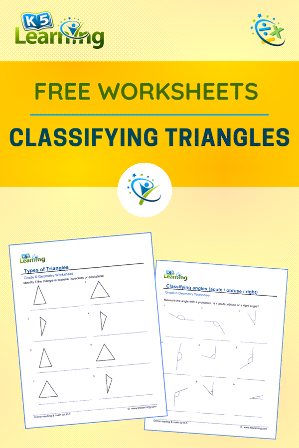 How We Classify Triangles K5 Learning