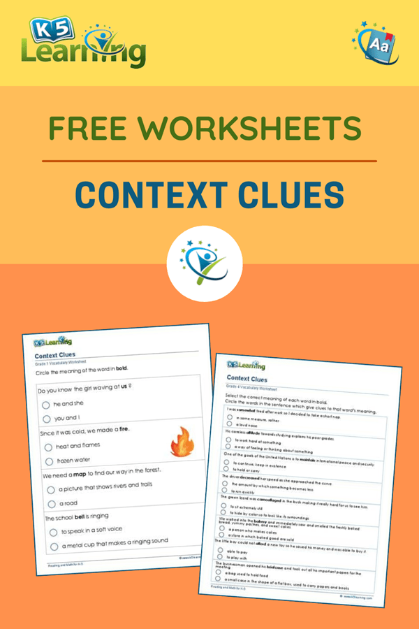 Using Context Clues to Build Vocabulary K5 Learning