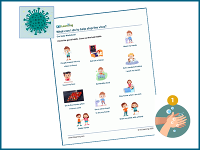 Coronavirus worksheets