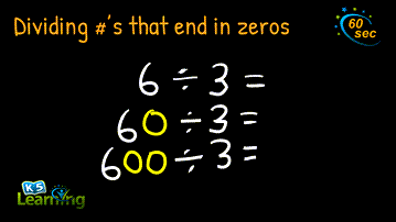 Dividing numbers that end in zeros video