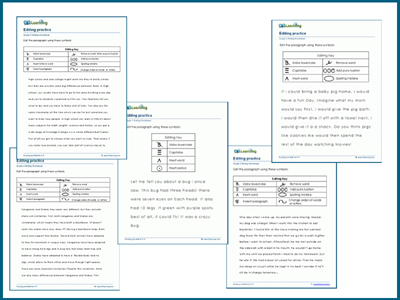 Editing Checklists for Kids