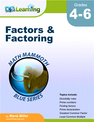 Factors and factoring workbooks
