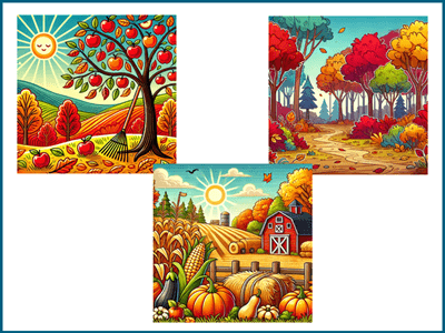 Fall Vocabulary for Kids