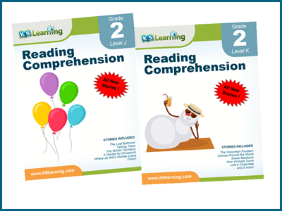 Grade 2 reading workbooks