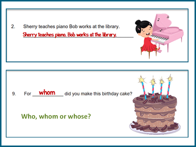 Grade 4 grammar worksheets