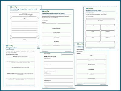 Informative writing worksheets