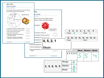 Grade 5 data and graphing worksheets