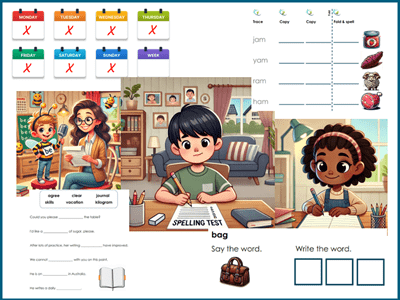 How to Help your Child Study for Spelling Tests