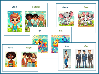 Irregular Plural Nouns for Kids