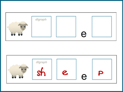 Kindergarten phonics practice
