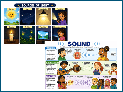 How We See and Hear the World