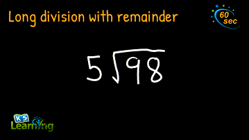 Long division with remainder video