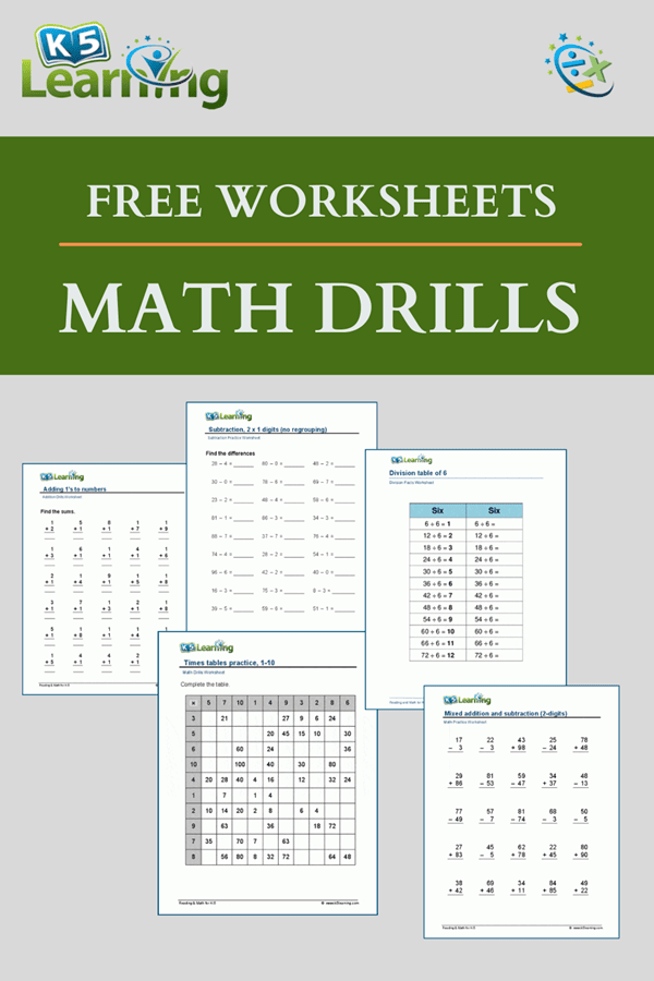 math-drill-worksheets-k5-learning
