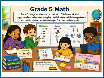 What Math Skills Kids Should Know Before Grade 5