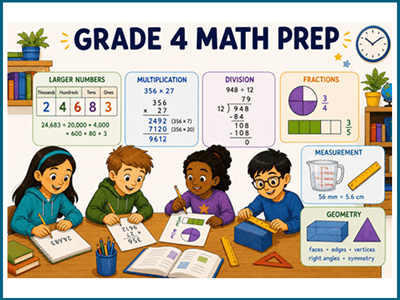 What Math Skills Kids Should Know Before Grade 4