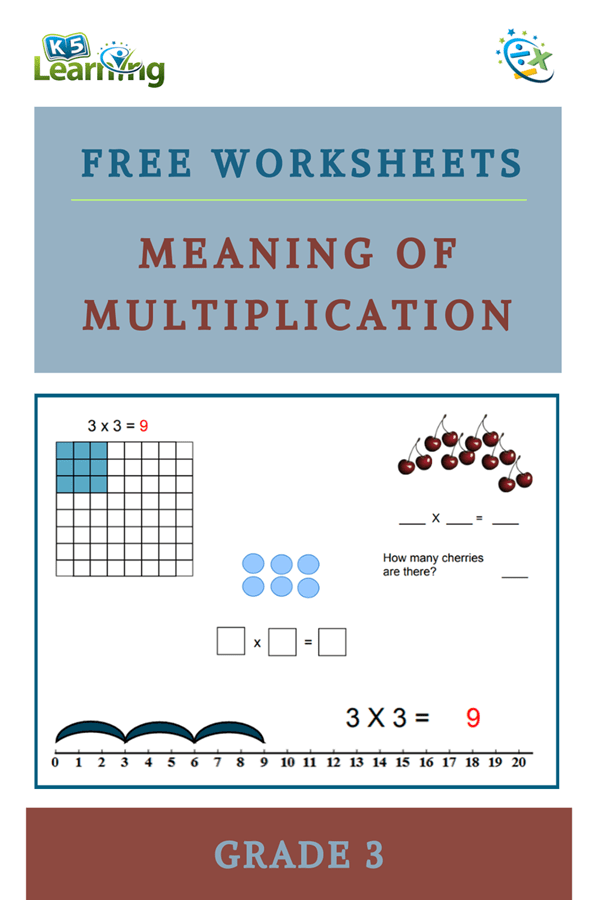 Activities to teach the meaning of multiplication k5 learning