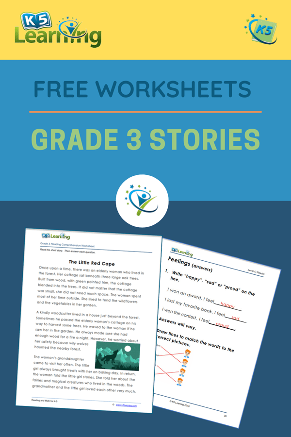 K5 Adds Grade 3 Reading Comprehension Stories | K5 Learning