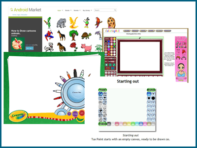 Online drawing tools for kids