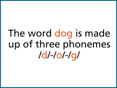 Phonemic awareness for spelling