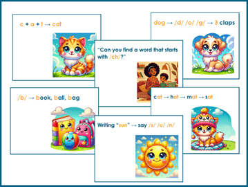 Simple Phonics Activities for Parents