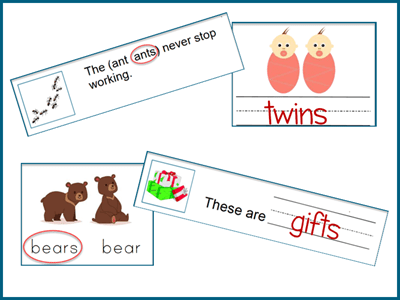 Plural nouns