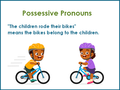 Possessive pronouns explained