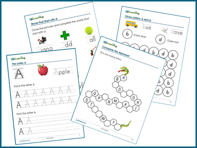 Letters workbook