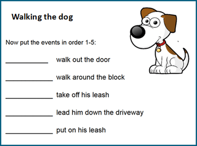 Sequencing in stories
