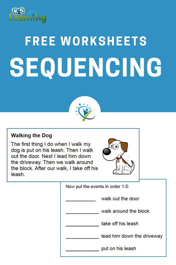 Sequencing Worksheets For Kindergarten To Grade 5 K5 Learning
