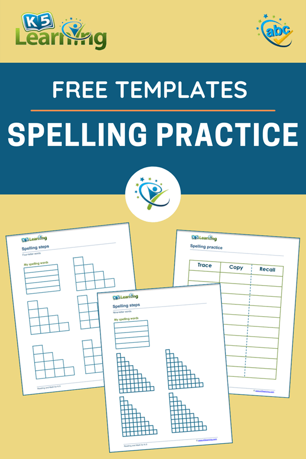 Effective Ways to Practice Spelling Words K5 Learning