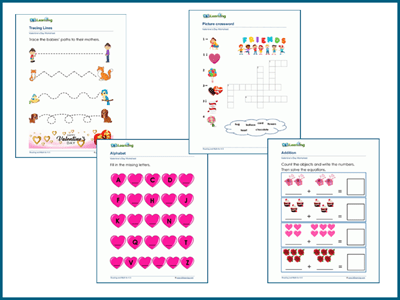 Valentine's Day worksheets