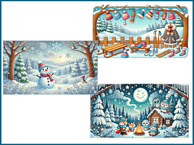 Winter Spelling Words for Elementary Students