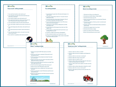 Writing prompts for kids