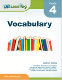 Vocabulary Workbook for Grade 4