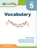 Vocabulary Workbook for Grade 5