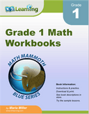 Math Workbooks for Grade 1