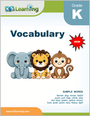 Vocabulary Workbook for Kindergarten